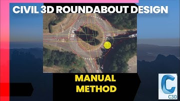 Manual Roundabout Design in Civil 3D