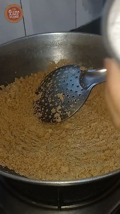 आटे की पंजीरी का प्रसाद पूर्णिमा पर बनाएं Aate ki Panjiri ka Prasad #panjiri #indiancooking #bhog