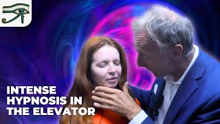 Intense Hypnosis in the elevator with Dr. Paret