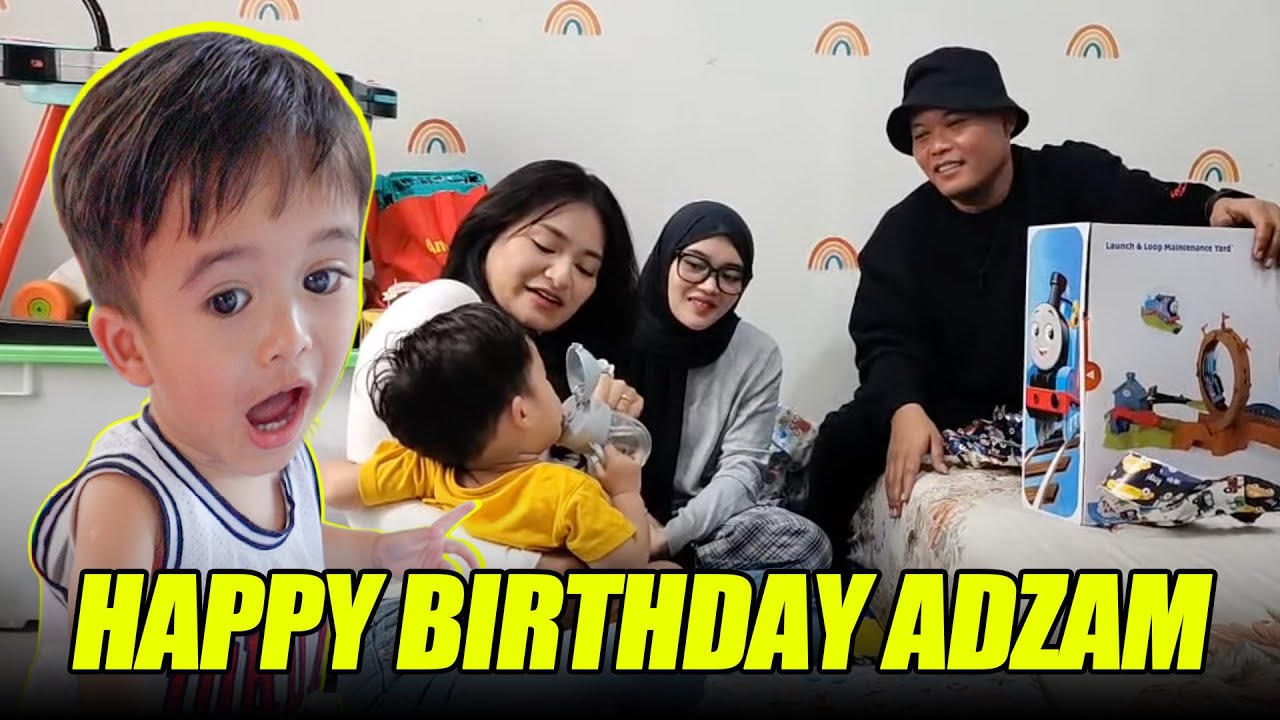 HAPPY BIRTHDAY ADZAM | AYAH SULE & TETEH PUTDEL KE RUMAH