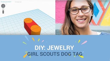 Tinkercad: Girl Scouts Dog Tag