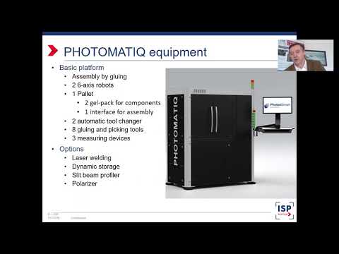 ISP SYSTEM - Active Assembly of Photonic Structures PHOTONICS+2021