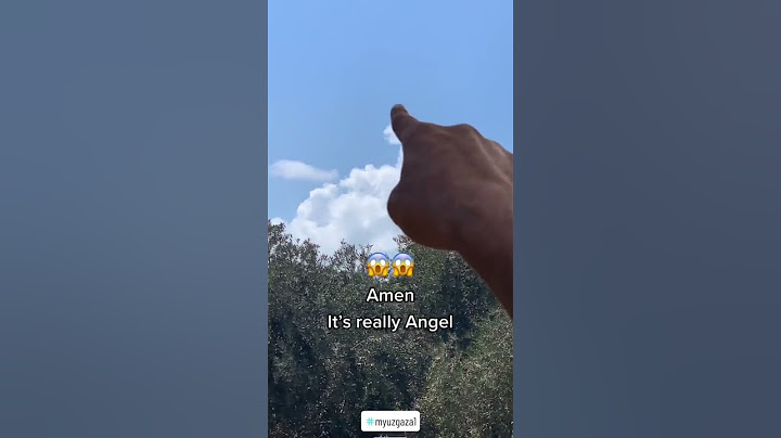 Look at the clouds it’s really Angel #shorts