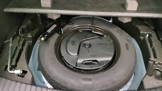 2017 2018 2019 2020 2021 2022 Mazda CX-5 Lug Nut Wrench, Floor Jack & Spare Tire Location