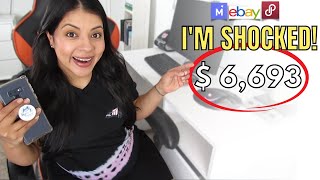 My Highest Sales Ever, Reselling Goals For 2023, &amp; What Sold On Poshmark Ebay &amp; Mercari