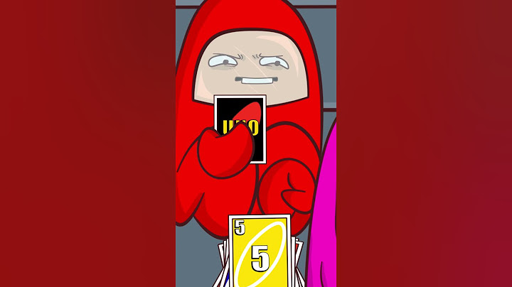 UNO in Among Us : there are no friends here