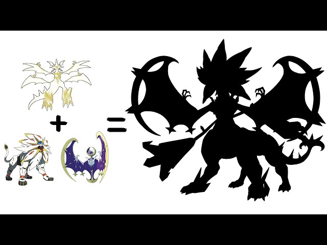 Solgaleo and Lunala fused - Ultra Necrozma!