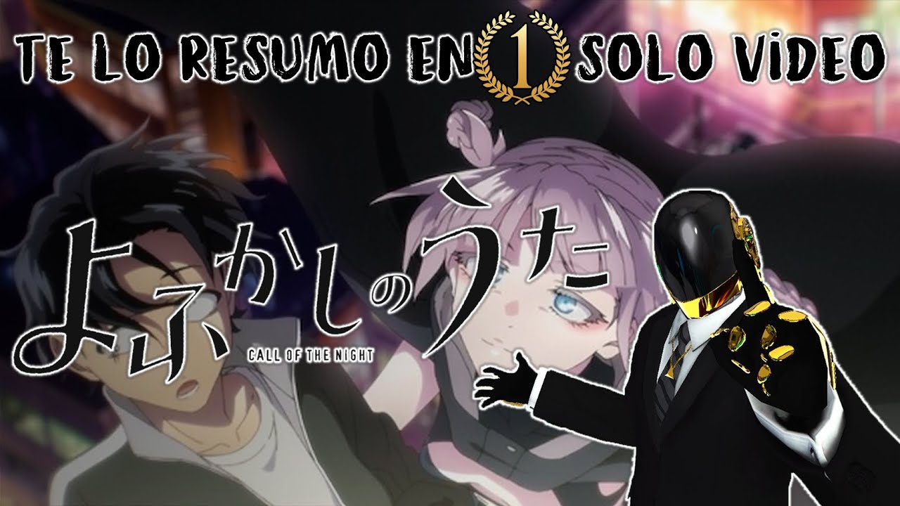 Ele NÃO sabia que ela era uma VAMPIRA (Yofukashi No Uta / Call Of The Night)  Anime Recap COMPLETO 