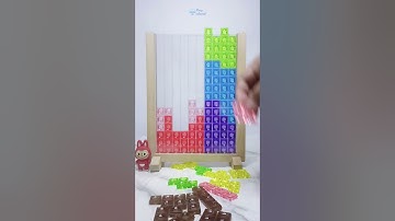 PLAYING COLORFULL TETRIS BLOCKS PUZZLE ASMR