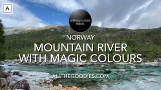Mountain River with Magic Colours, Norway | Allthegoodies.com
