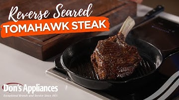 Reverse Seared Tomahawk Steak | Wolf Induction & Wall Oven