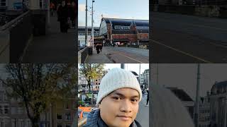View Near Amsterdam Centraal Station Where I Ride For A Canal Cruise In The Netherlands