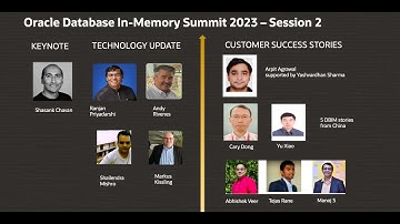 Oracle Database In-Memory Summit 2023 Session 2