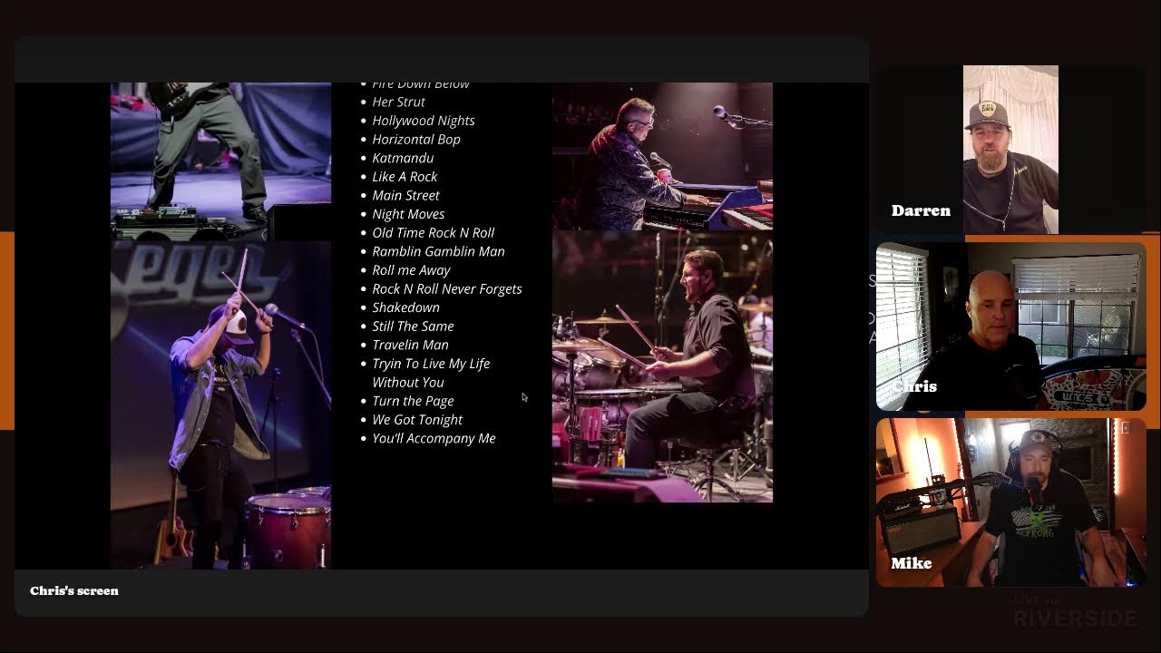 Welcome to our live show!