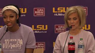 "No, you give Georgia credit" Head Coach Kim Mulkey on the OT win against Georgia