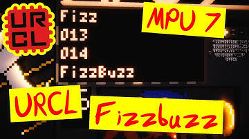 MPU 7 URCL Fizzbuzz [ 2 Hz Minecraft Redstone CPU ]