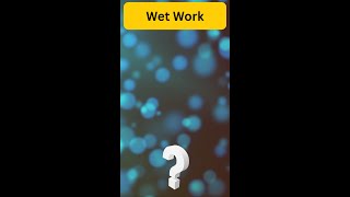 Wet Work! #shorts#riddle#trivia