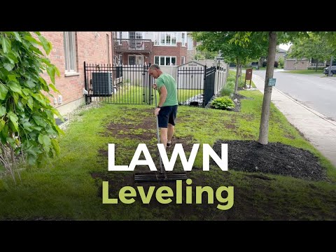 Lawn Leveling, How to Make Your Lawn Flat and Smooth Without Sand