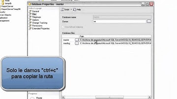 Creación base de datos SQL Server 2008 !