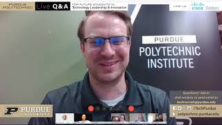 Purdue Polytechnic Live Q&A – May 5, 2020 – Technology Leadership & Innovation