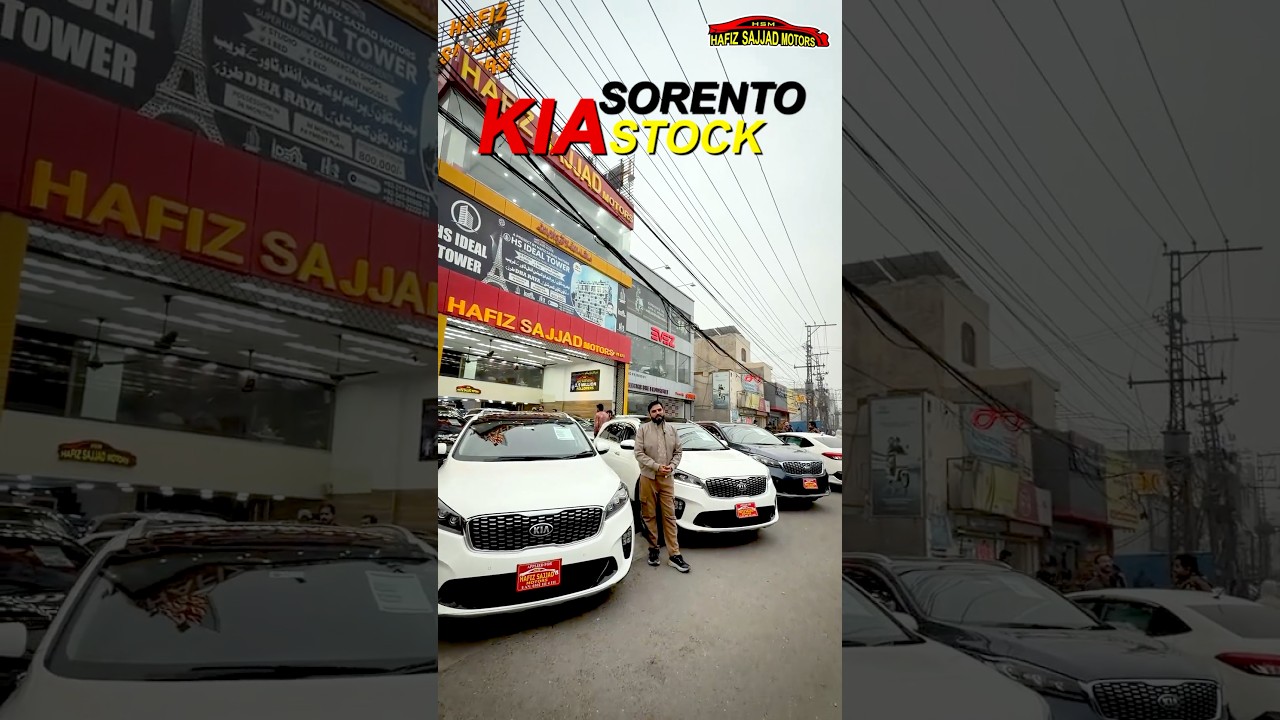 KIA Sorento Stock Available At Hafiz Sajjad Motors With Money Back Guarantee...