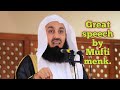 Great speech by Mufti menk.