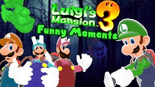 Luigi's Mansion 3 Funny and Random Moments