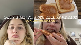 WHAT I EAT quarantine edition! (a few days in my life)