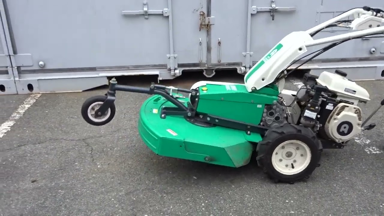 OREC オーレック ロータリモーア 自走式草刈機 AM63BX テスト動画