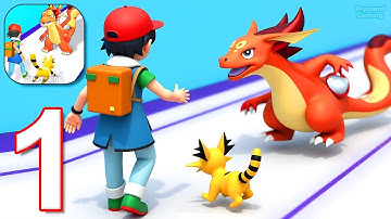 Monster Squad Rush - Gameplay Walkthrough Part 1 - Capture Evolve Conquer Worlds (iOS, Android)