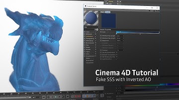 C4D Tutorial: SSS (Subsurface Scattering) Faked in Cinema 4D