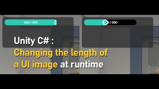 Unity C# : Changing the length of a UI image at runtime