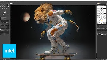 Intel & GIMP with Stable Diffusion: Create Text to Image With AI | Intel Business