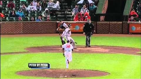 2012/05/14 Yankees score two on error