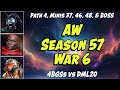 Deathless Thanos? Not Today! Shathra Takes the Throne! | Alliance War S57 War 6 | 4BGSs vs DML20