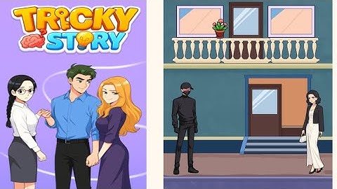 Tricky Story Level 10 |Help Anna set traps to escape| Walkthrough Solution