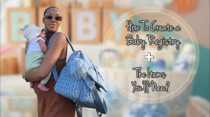 How To Make a Baby Registry & The Items You Need! | Babylist Registry | YELLOOBERRY