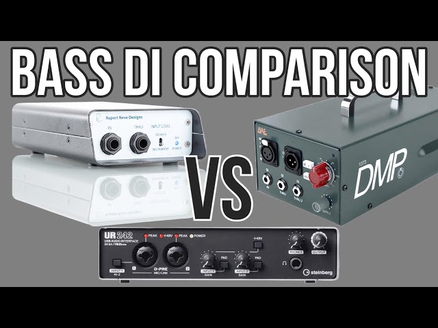 Bass DI Comparison - Steinberg UR242 (direct) vs RNDI vs BAE 1073 DMP class=