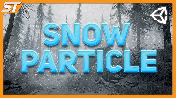 EENVOUDIG Sneeuwdeeltje in Unity (Deeltjessysteem Tutorial)