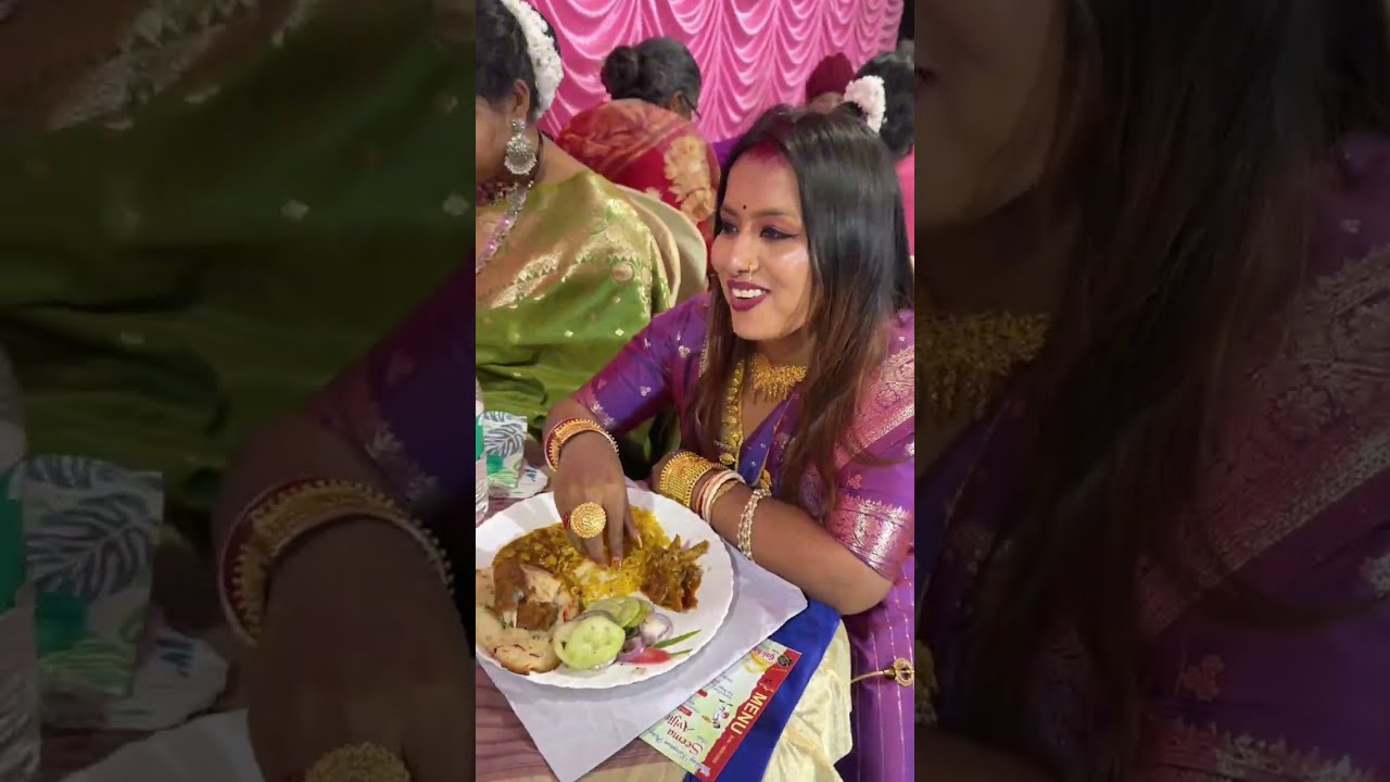 কালকে আমরা বিয়ে বাড়িতে ভীষণ আনন্দ করলাম তোমাদের কাদের কাদের কাল বিয়ে বাড়ি ছিল অবশ্যই কমেন্ট করুন