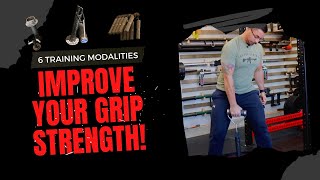 Improve Your Grip! | 6 Simple Methods | Pinch & Crush Grip for Strength Sports | Garage Gym Training