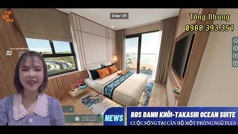 TAKASHI OCEAN SUITE - CĂN HỘ 1 PHÒNG NGỦ PLUS