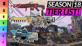 The BEST Season 18 Apex Weapon Tier List