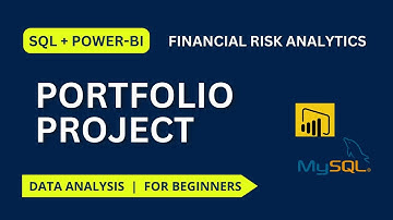 Data Analyst Portfolio Project: End-to-End Guide |SQL & Power BI | Beginner-Financial Risk Analytics