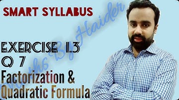 how to solve Quadratic Equation|Factorization|completing square|Exercise#1.3|Science group|