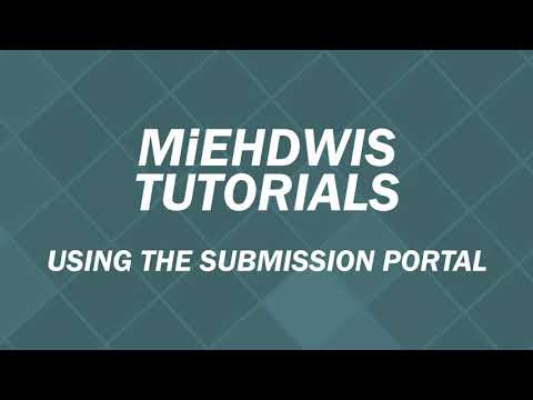 MiEHDWIS Tutorials - Requesting Access to MiEHDWIS