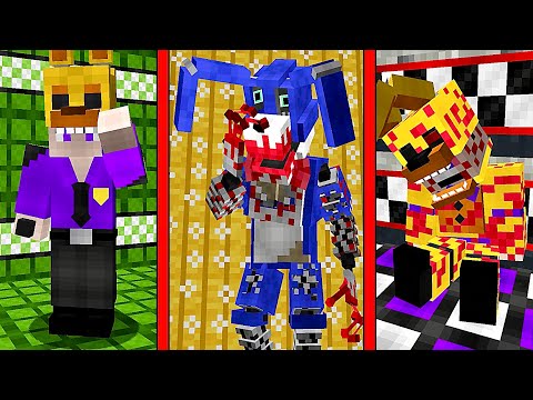 Видео: ОГРОМНЫЙ МОД ФНАФ в МАЙНКРАФТ Fnaf Minecraft