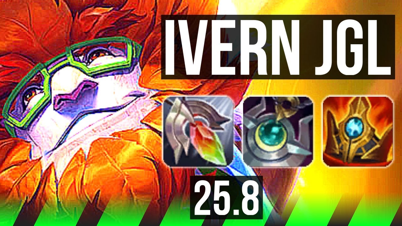 IVERN vs KAYN (JGL) | 8/2/18 | EUW Master | 25.8
