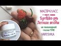 ♥ Ягоды-брошки и Супер глянцевый лак Synteko PRO  ♥ Полимерная глина DIY♥ Vareshka