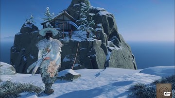 Ghost of Yōtei. How to enter The Closed-Off Building. Gameplay puzzle PS5 60FPS